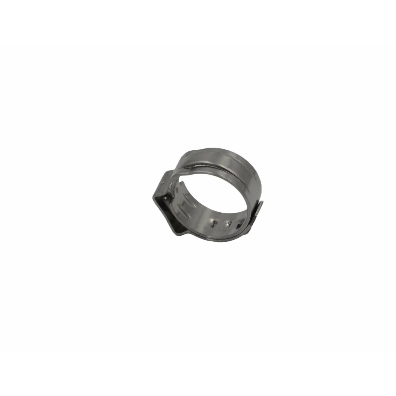 100 Piece 304 Stainless Steel 10.8-13.3mm Ear Hose Clamp