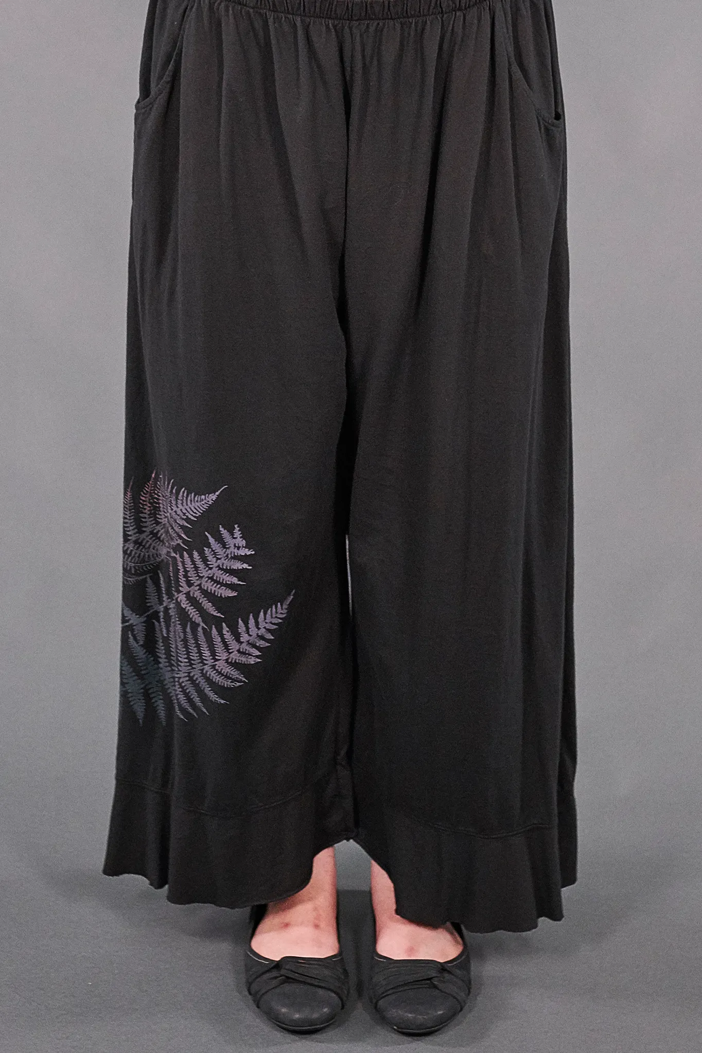 3300 Flounce Pant Black-P