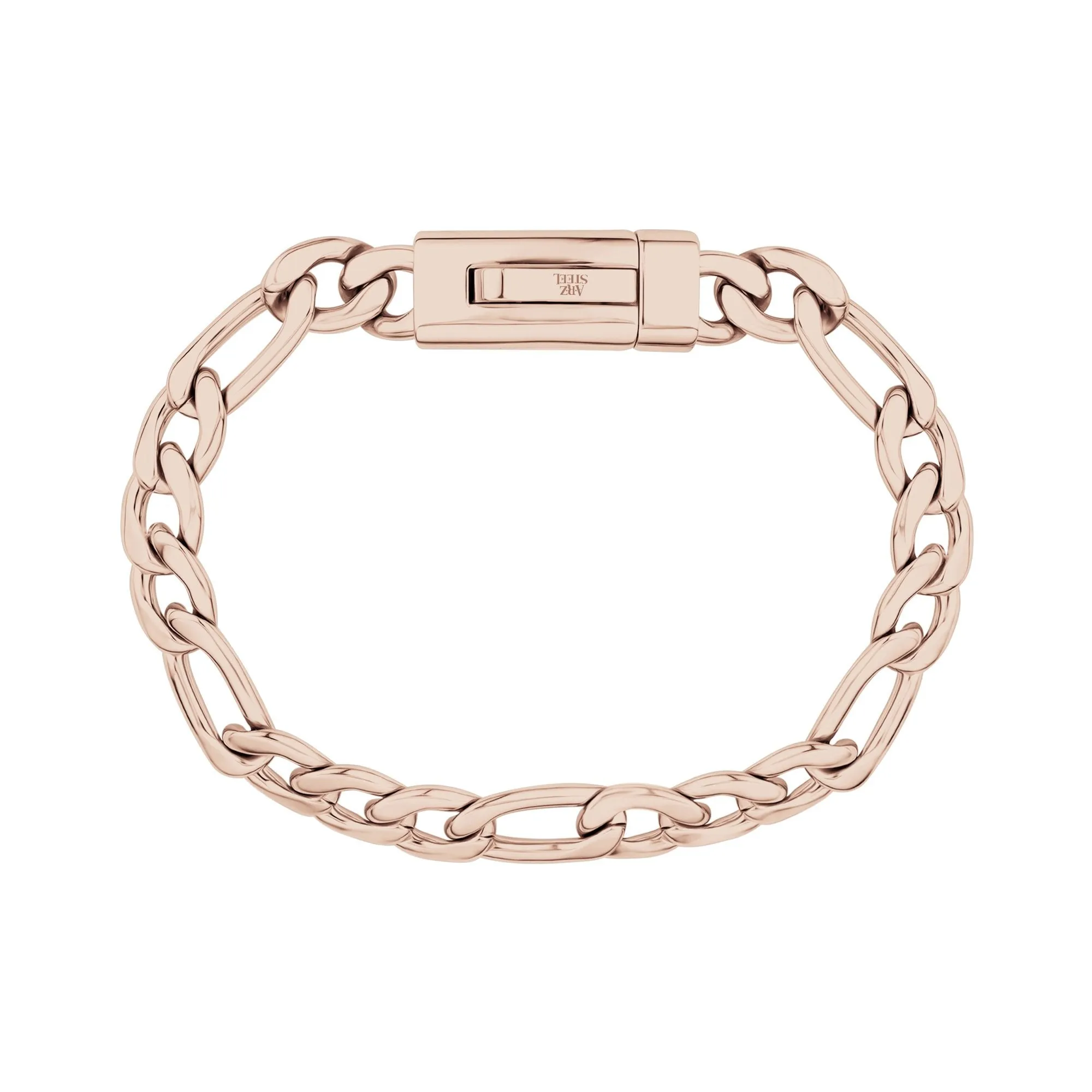 9mm Figaro Link Bracelet