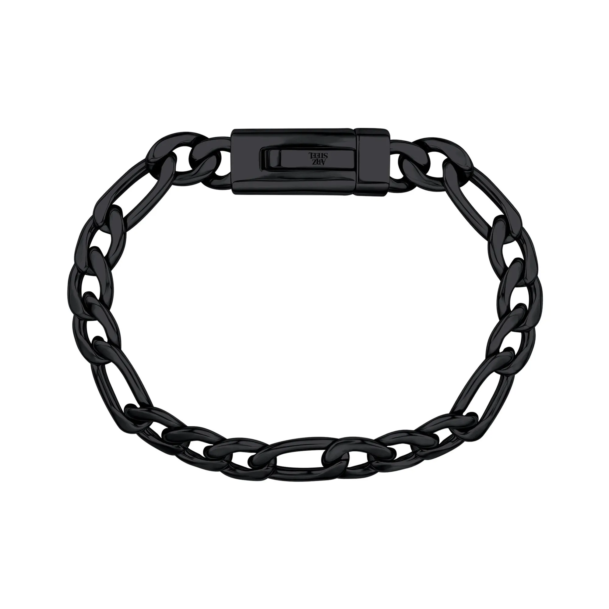 9mm Figaro Link Bracelet