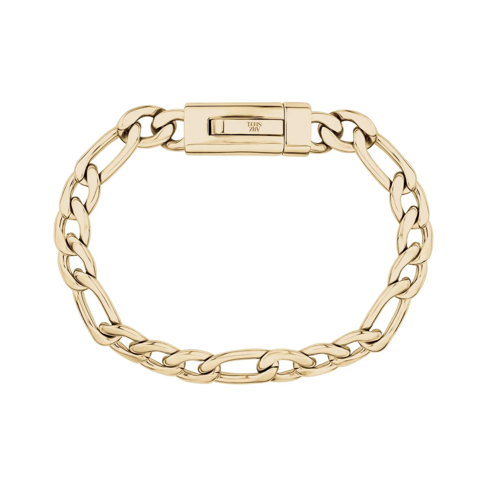 9mm Figaro Link Bracelet