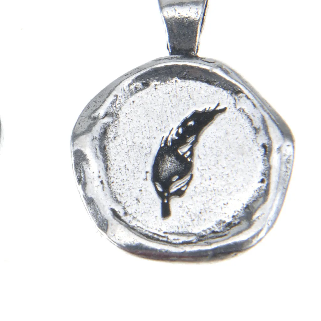 Acai Seeds Of Life Bracelet with Wax Seal - Black Beads