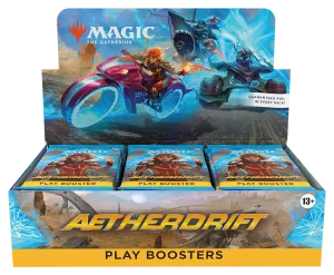 Aetherdrift Play Booster Display