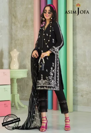 AJES-10 | Asim Jofa AJ Essentials Summer Collection 2022 |  Embroidered Jacquard Suits Unstitched 3 Piece