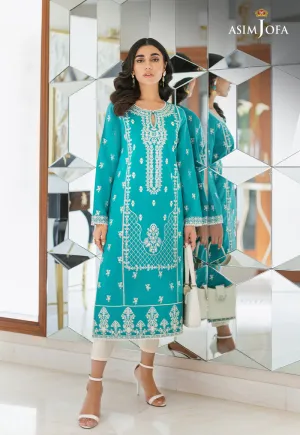 AJPE-02 (1-PC) | Asim Jofa Pret Essentials Eid Edit II Collection | Embroidered Stitched RTW Suits