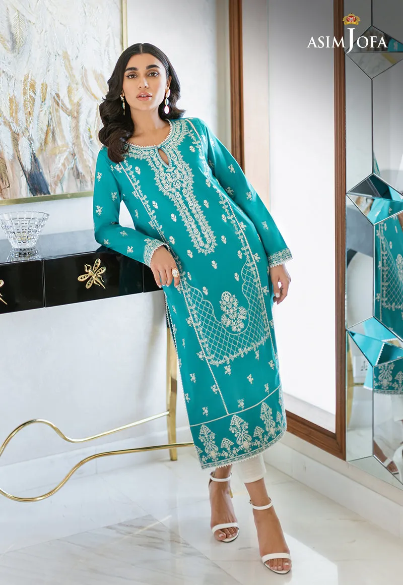 AJPE-02 (1-PC) | Asim Jofa Pret Essentials Eid Edit II Collection | Embroidered Stitched RTW Suits
