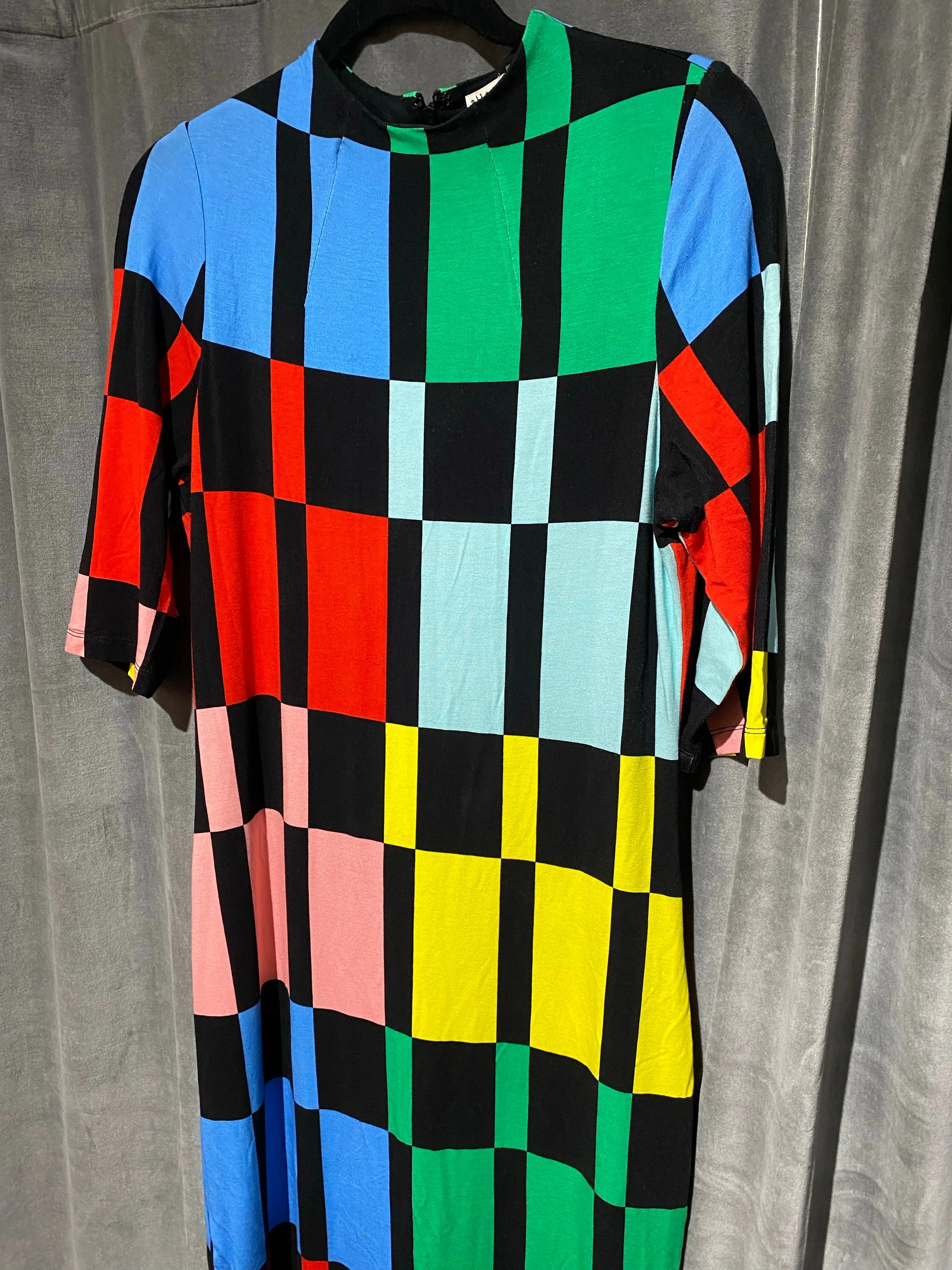 Alice & Olivia Multi Color Maxi Body Con Dress