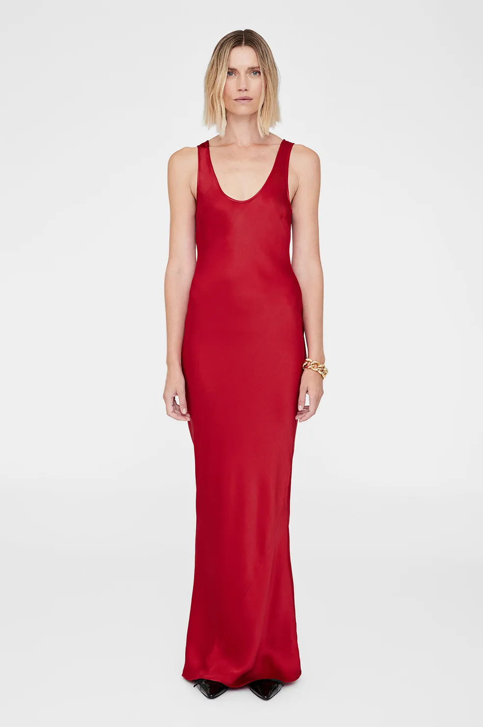 Alison Dress - Scarlet Red