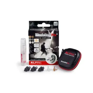 ALPINE MusicSafe Pro Earplugs, Black