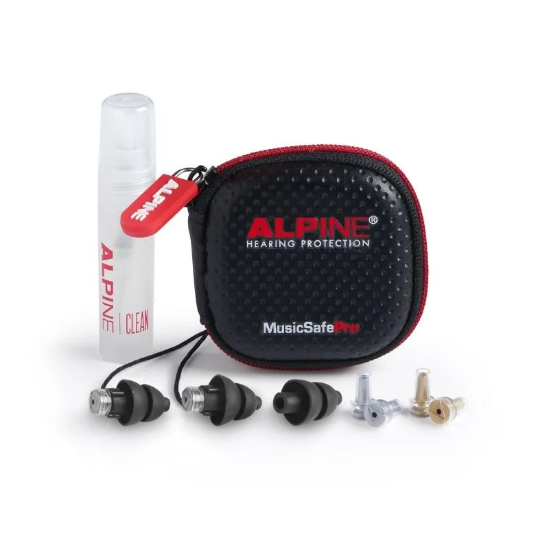 ALPINE MusicSafe Pro Earplugs, Black