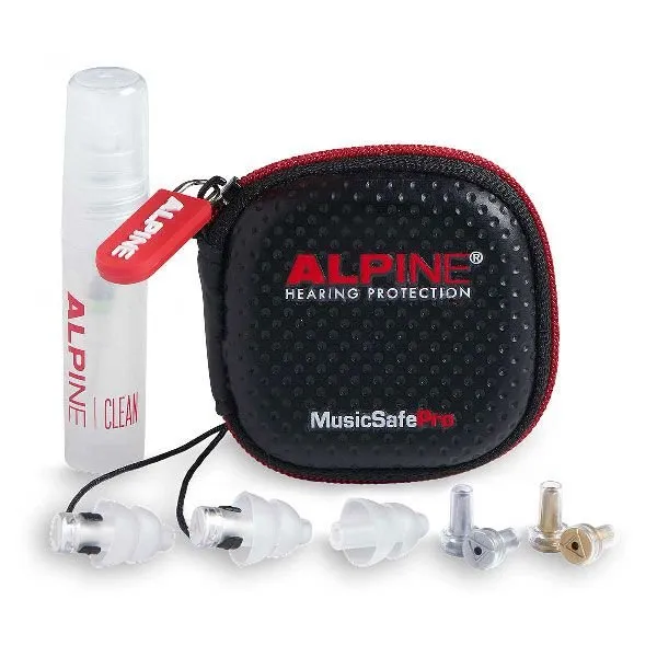 ALPINE MusicSafe Pro Earplugs, Transparent