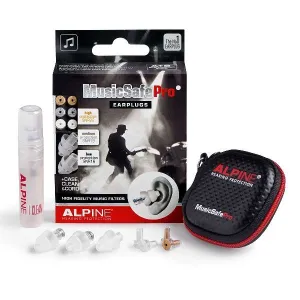 ALPINE MusicSafe Pro Earplugs, Transparent