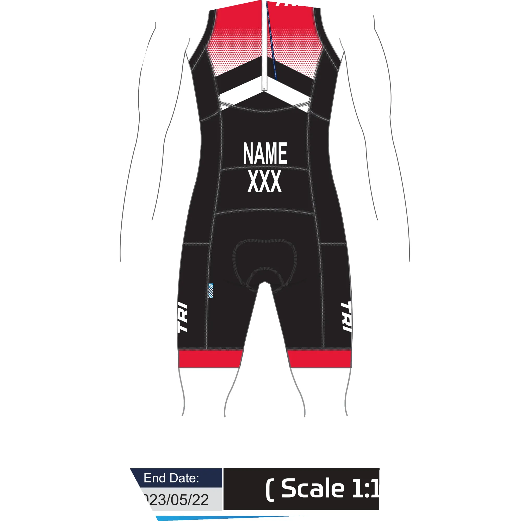 APEX Tri Suit - With Name Personalisation