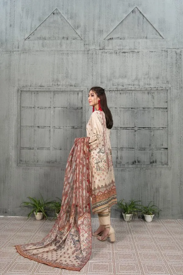 AYNUR by Tawakkal Unstitched Digital Print Embroidered Lawn Collection D-6895