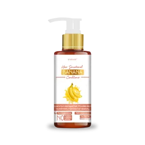 Banana Conditioner (100ml) Improves Shine & Texture | NO SULPHATE| NO PARABEN| NO SILICON