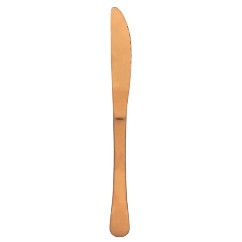 Bergner Cutlery Copper Matt Stainless Steel 24 Piece