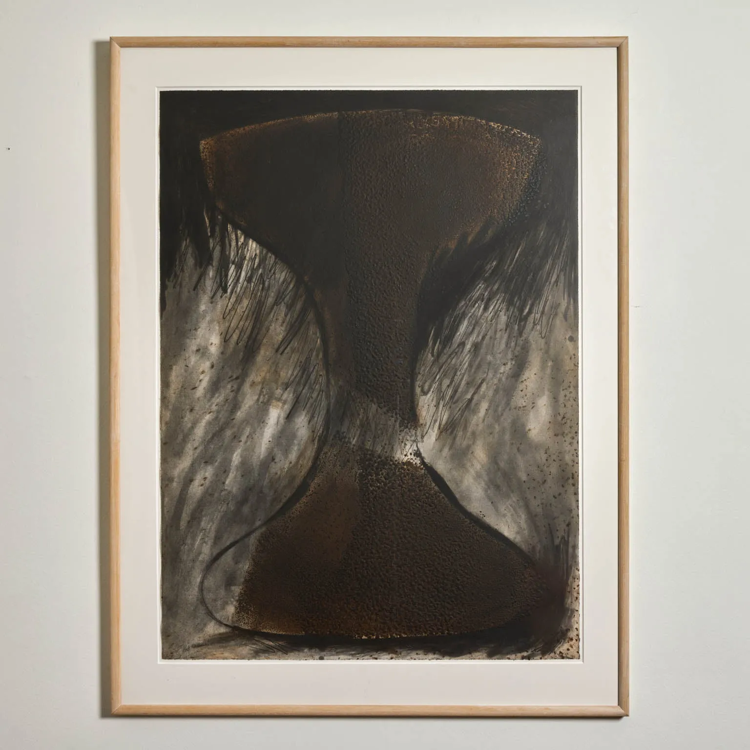 BEVERLY PEPPER "UNTITLED" MONOTYPE, 1985