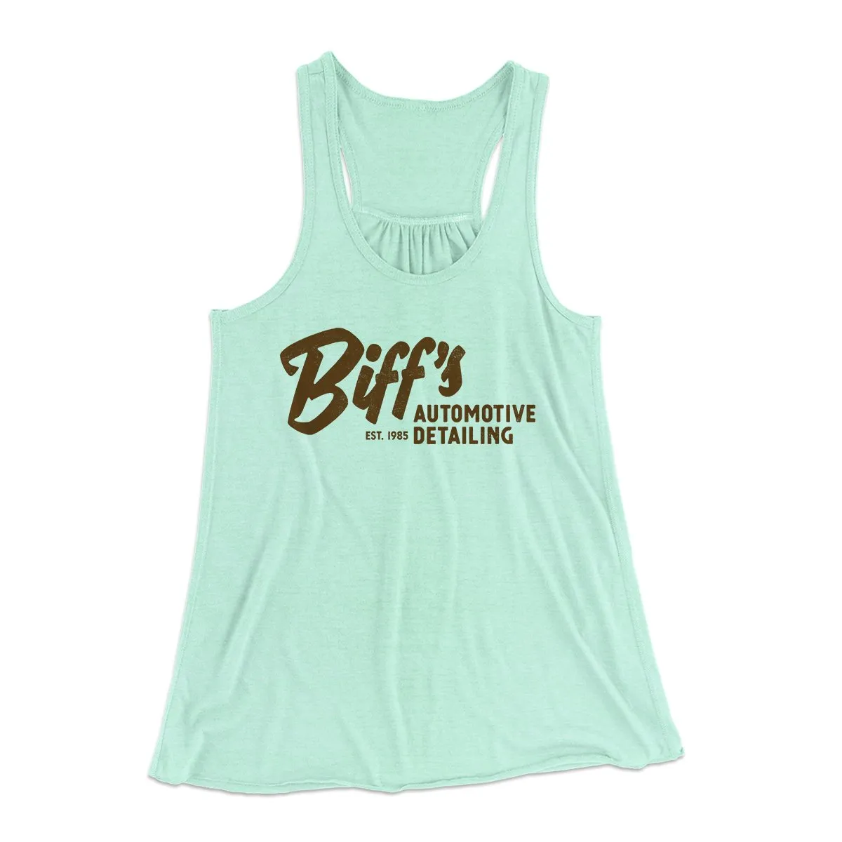 Biff's Auto Detailing Women's Flowey Tank Top