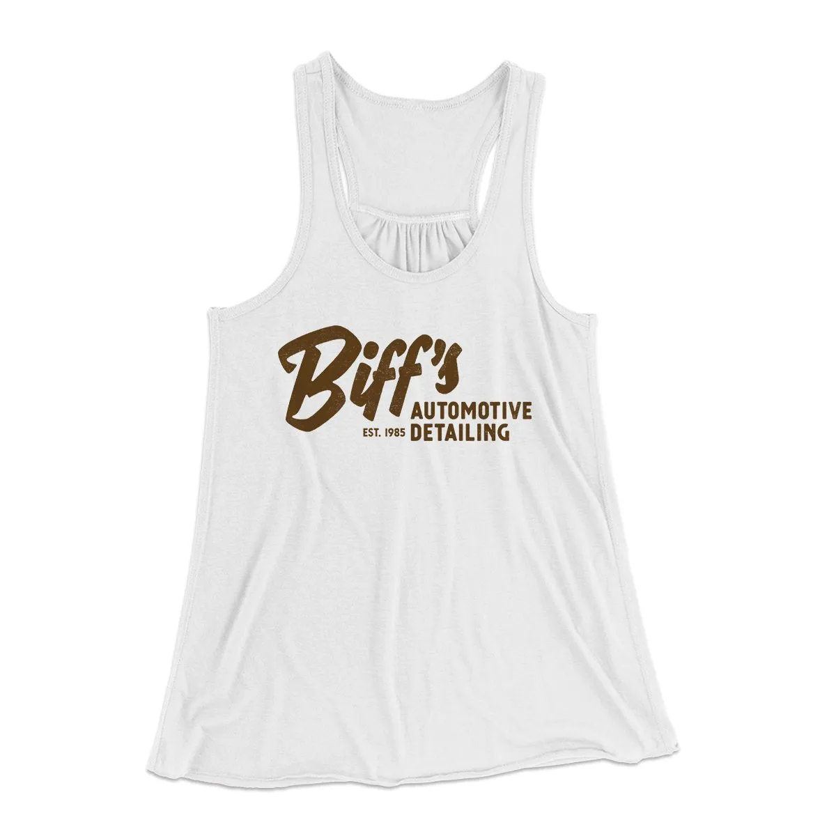 Biff's Auto Detailing Women's Flowey Tank Top