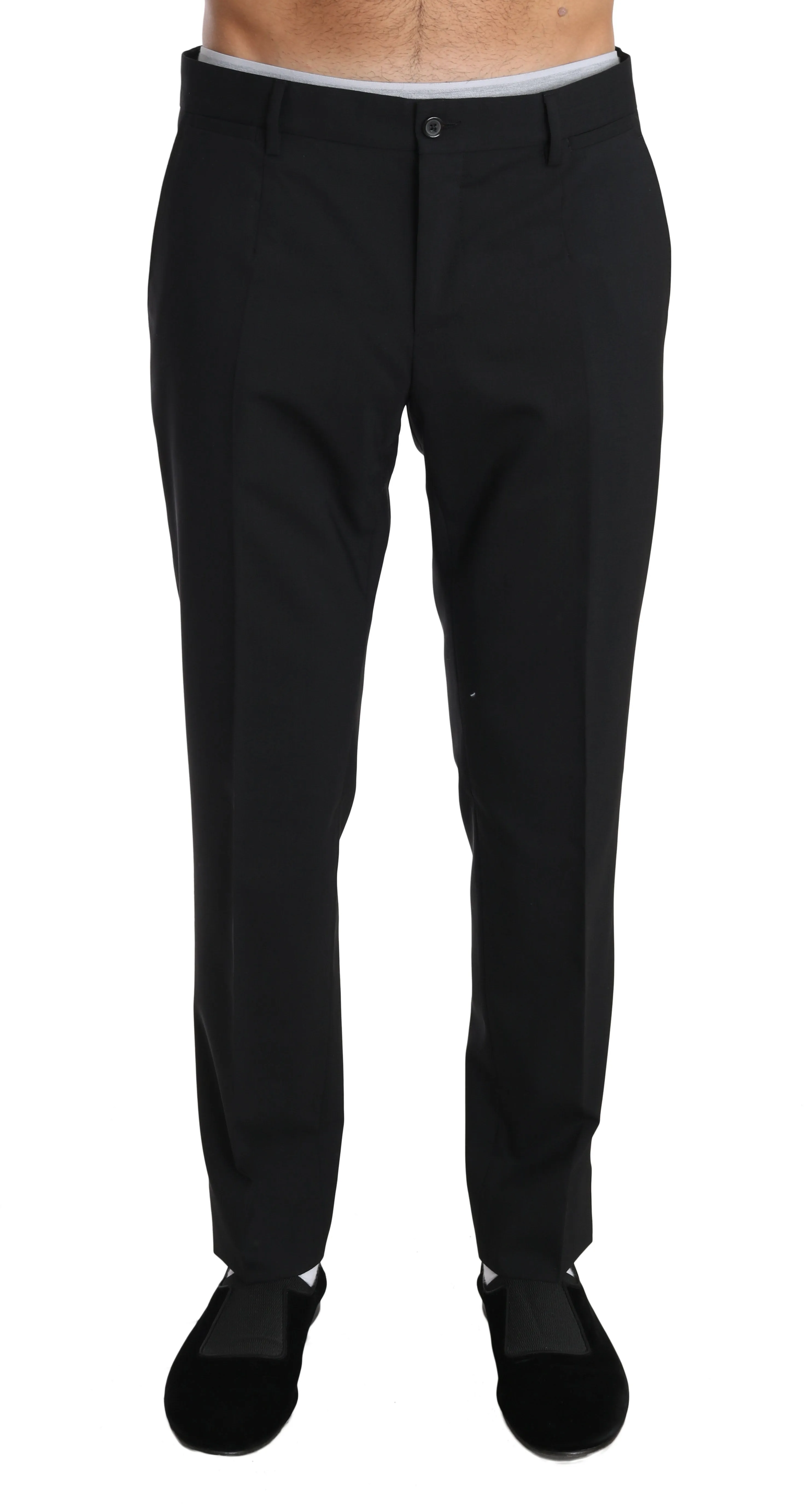 Black Wool MARTINI 2 Piece Stretch