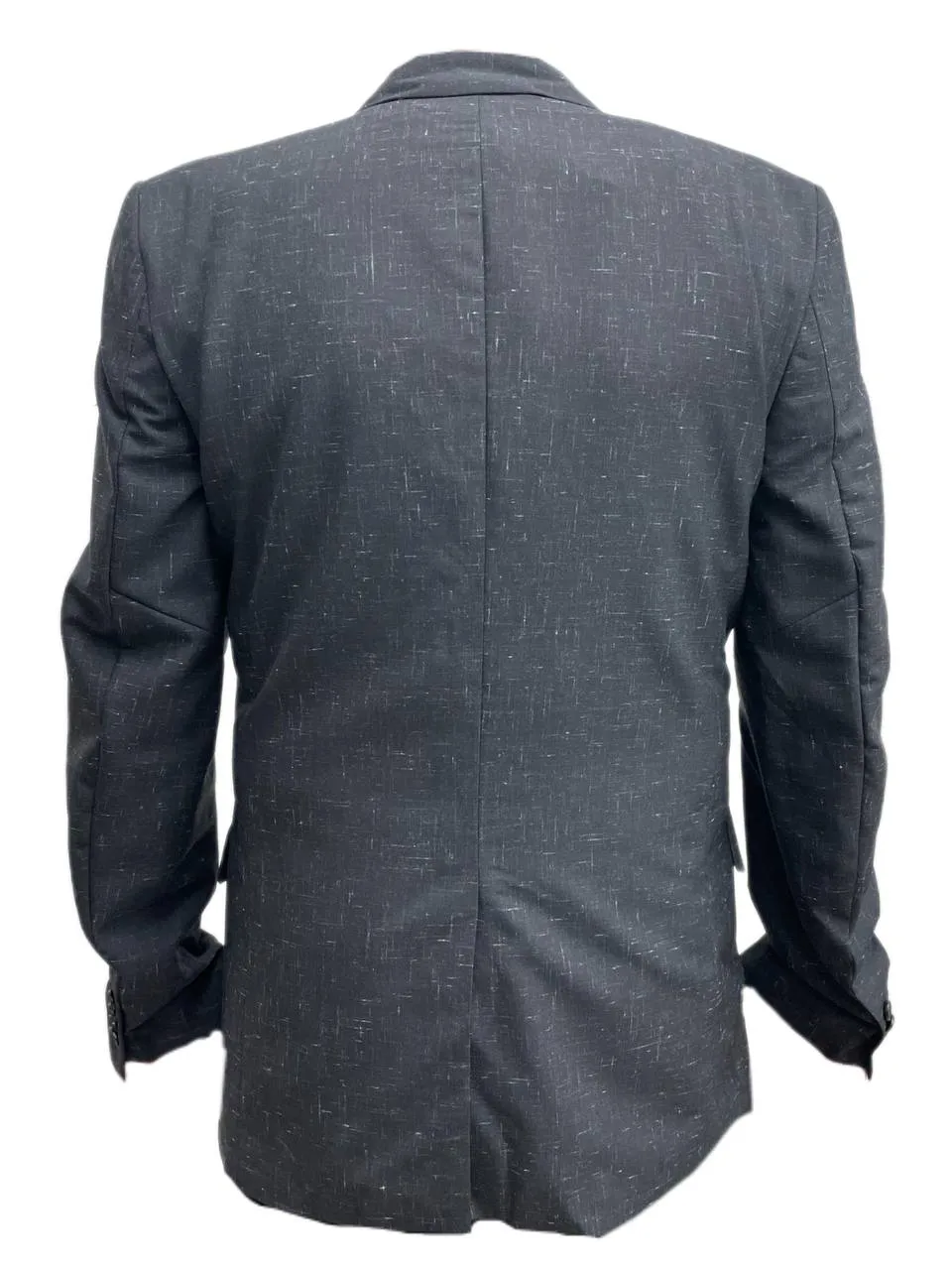 BLK DNM Men's Chalk Black Wool Blazer 39 #MKW13801 Size M NWT