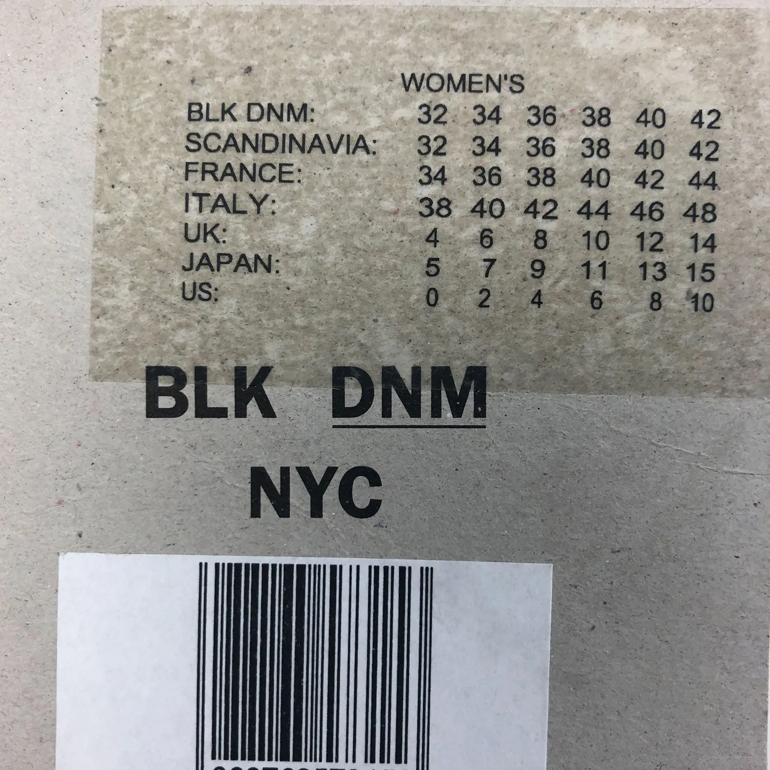 BLK DNM Women's Black Blazer 7 #WBV1901 $600 NWT
