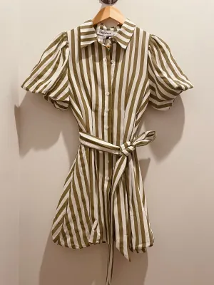 Bubble Hem Mini Dress