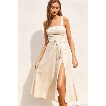 Buckle Maxi Dress