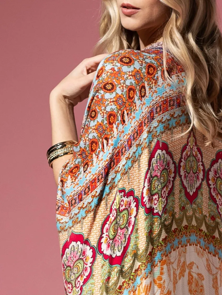 Cairo Fringe Open Cover Up