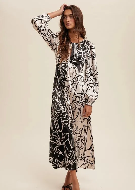 Celine Floral Dress