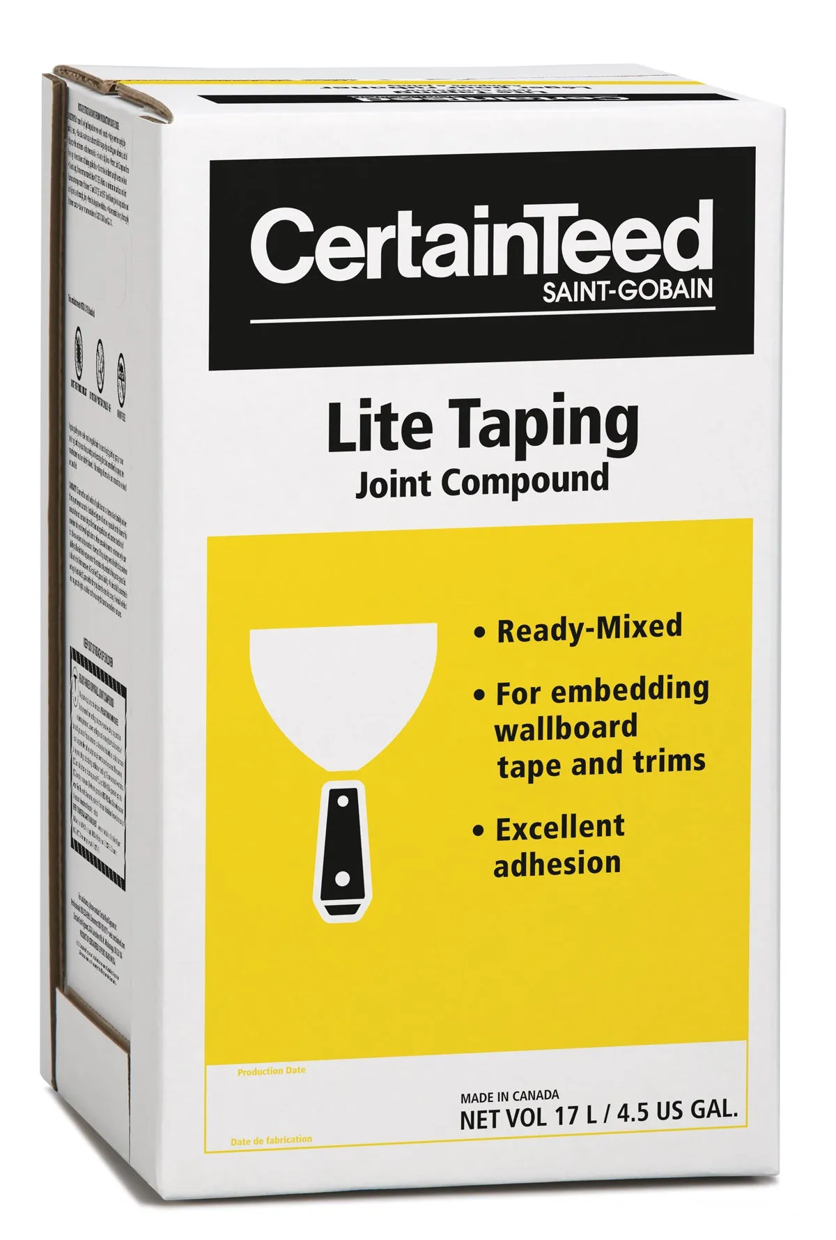 CertainTeed Lite Taping Drywall Compound (Yellow)