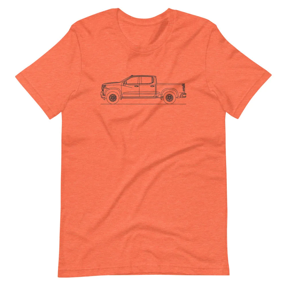 Chevrolet Silverado LT 5th Gen outline T-shirt