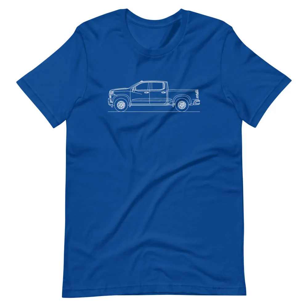 Chevrolet Silverado LT 5th Gen outline T-shirt