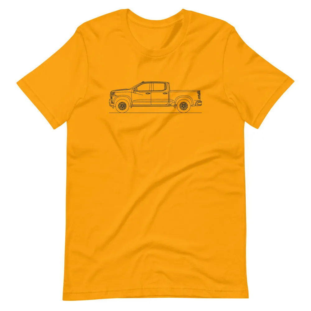 Chevrolet Silverado LT 5th Gen outline T-shirt