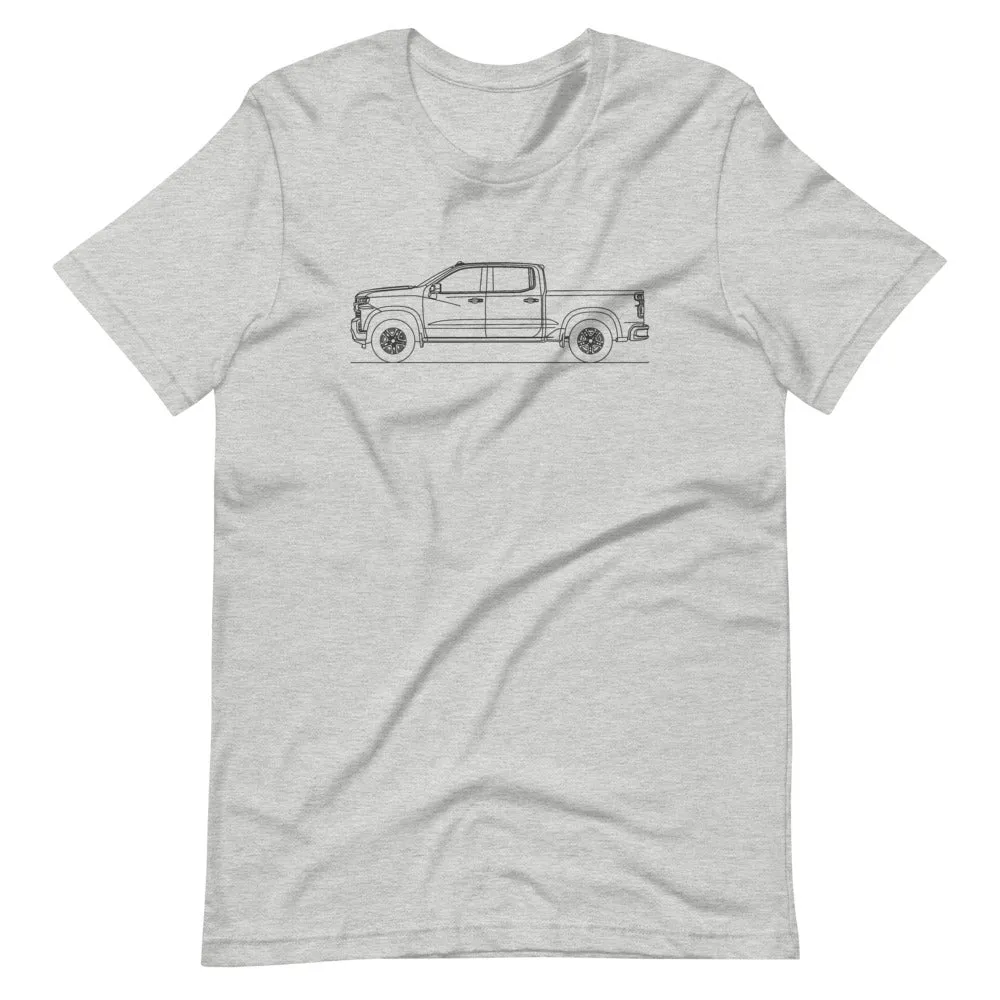 Chevrolet Silverado LT 5th Gen outline T-shirt