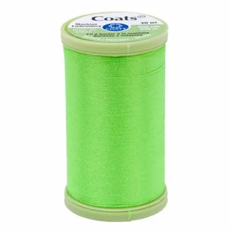 Coats Polyester Machine Embroidery-600 yard spools