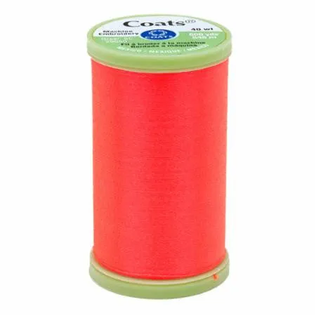 Coats Polyester Machine Embroidery-600 yard spools