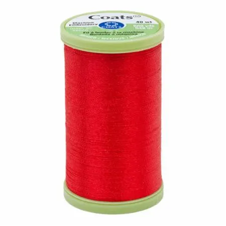 Coats Polyester Machine Embroidery-600 yard spools