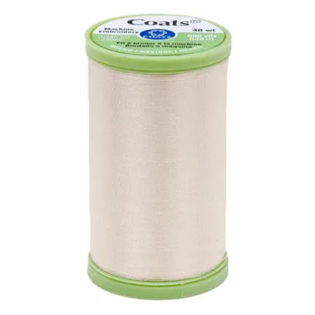 Coats Polyester Machine Embroidery-600 yard spools
