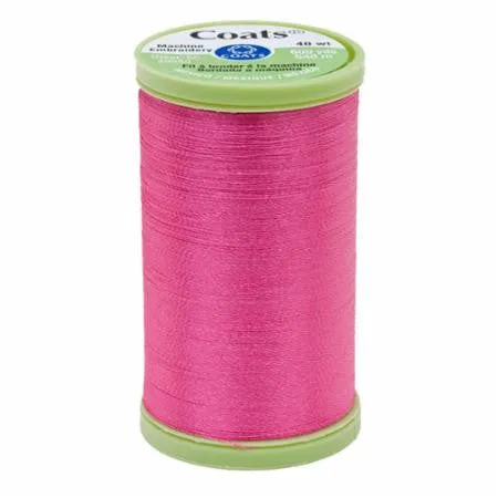 Coats Polyester Machine Embroidery-600 yard spools