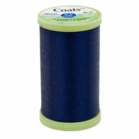 Coats Polyester Machine Embroidery-600 yard spools