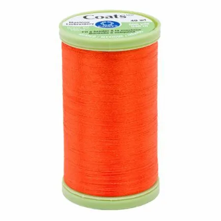 Coats Polyester Machine Embroidery-600 yard spools