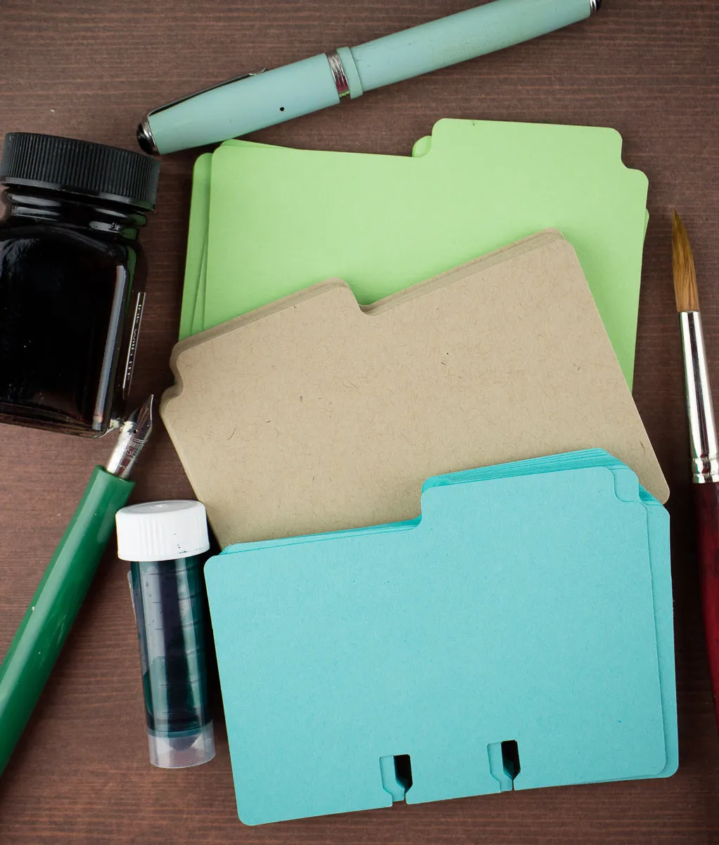 Col-O-Dex Tab Accessory Packs – Kraft Brown