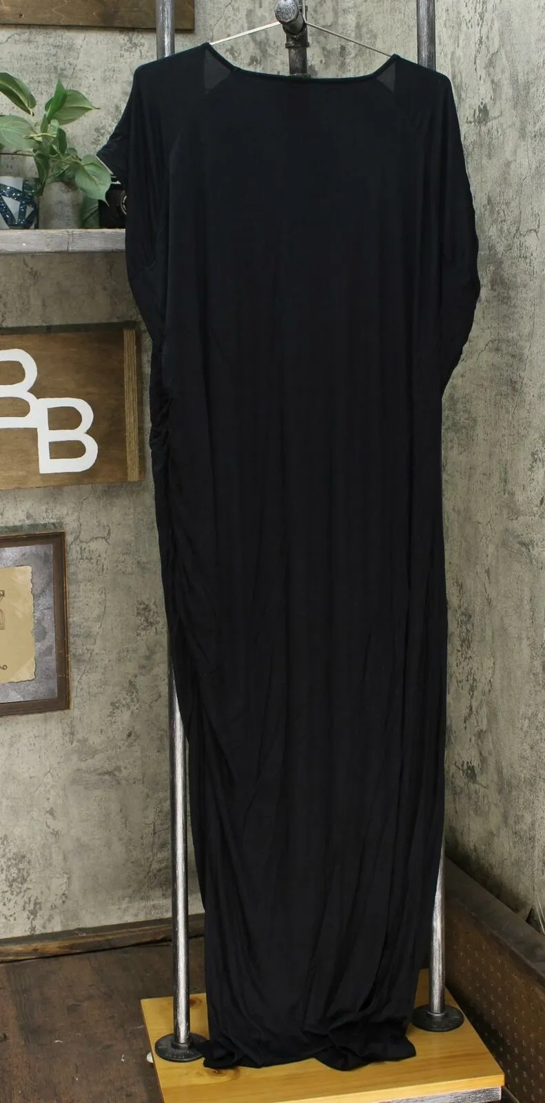 Colleen Lopez Women's Isle Be There Maxi Dress Black Plus 3X