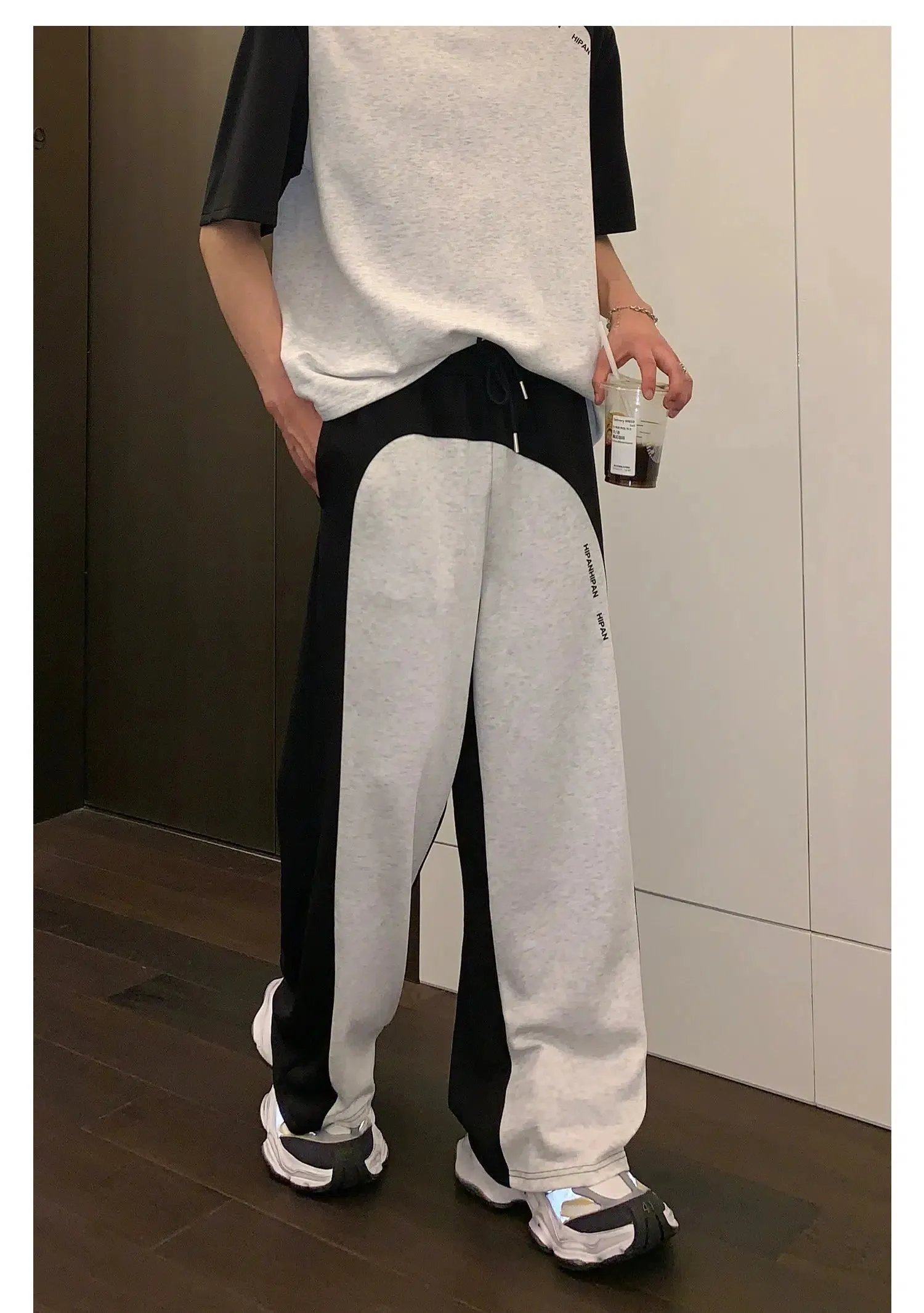 Color Block Crew Neck T-shirt