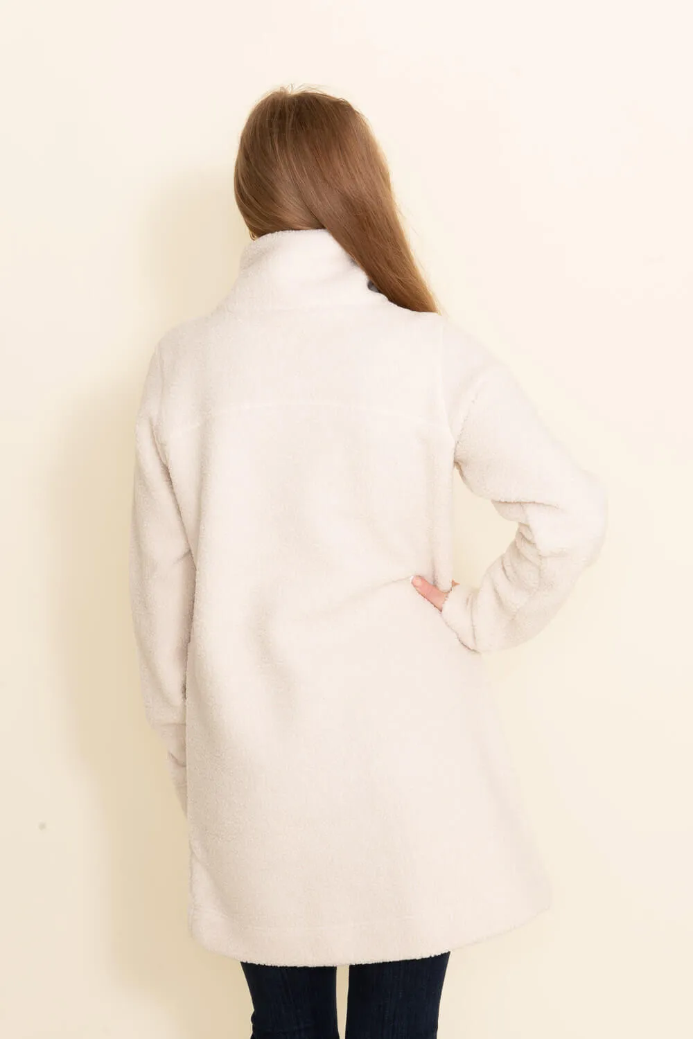 Columbia Panorama Long Fleece Jacket for Women in White | 1862581-191