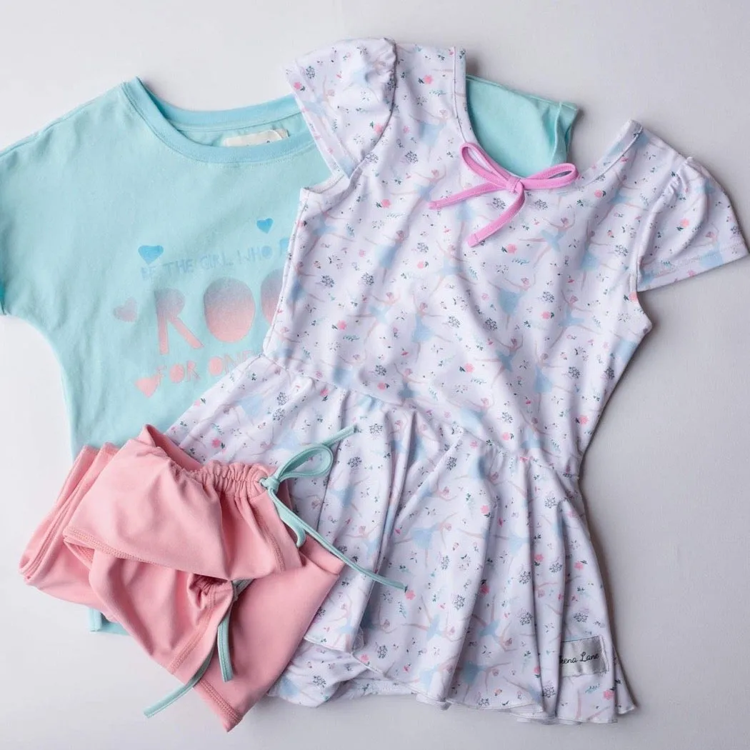 Cotton Candy Skirted Leo (Vintage Ballerina)