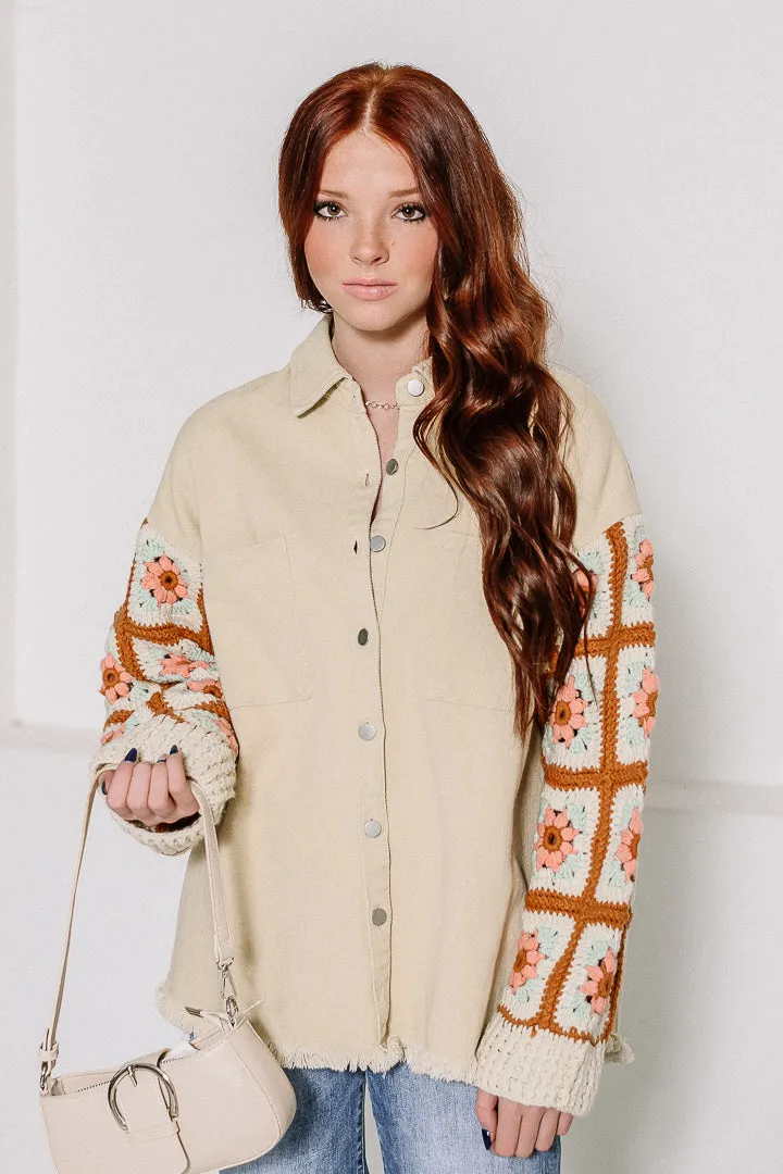 Crochet Crazy Detailed Shacket