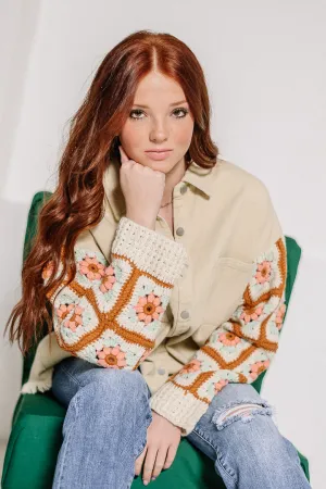 Crochet Crazy Detailed Shacket