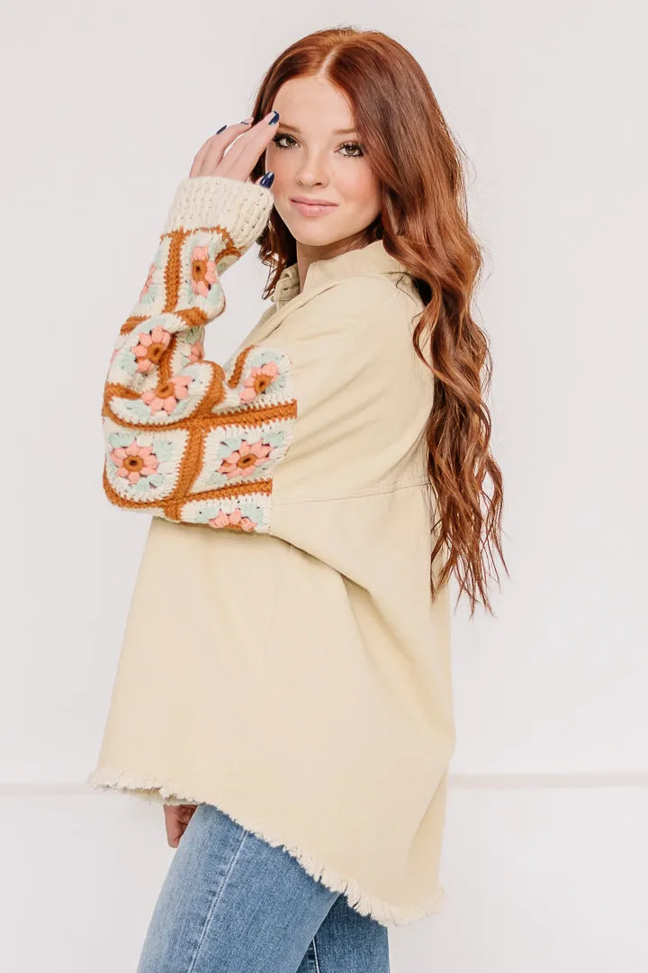 Crochet Crazy Detailed Shacket